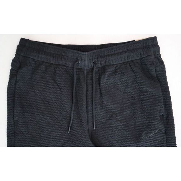 Nike DV9885 010 Men's Sz Medium Black Dri-Fit Yoga Training Pants $95 - Picture 8 of 13